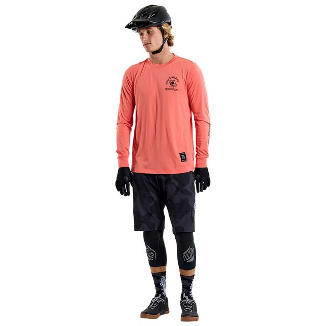 Troy Lee Designs Ride Tee Pitkähihainen Pyöräilypaita